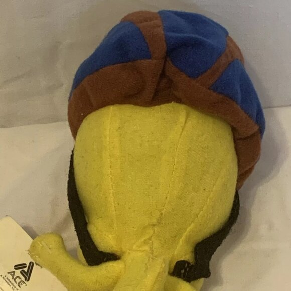 Baby Tweety Bird Looney Tunes Plush 1998 Rolller blade Helmet 10 Ace Yellow - Picture 5 of 12